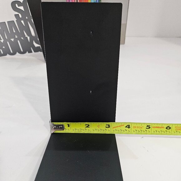 Balvi So Many Books So Little Time Black Metal Bookend New - Picture 11 of 11